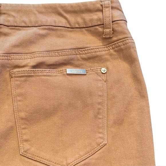 Chico's The So Slimming Girlfriend Ankle Jeans Size 0 (US 4R) in Camel - Picture 5 of 9